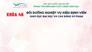 Bồi dưỡng nghiệp vụ kiểm định viên giáo dục đại học và cao đẳng sư phạm Khóa 46 (Đợt 1 năm 2025)